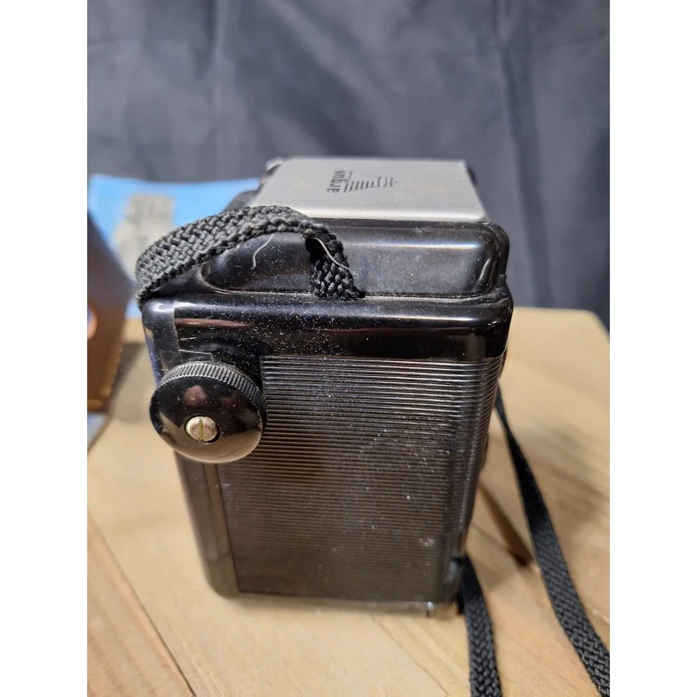 Vintage Argus Seventy-five 75mm Lumar Lens 620 Film Camera with Leather Case USA